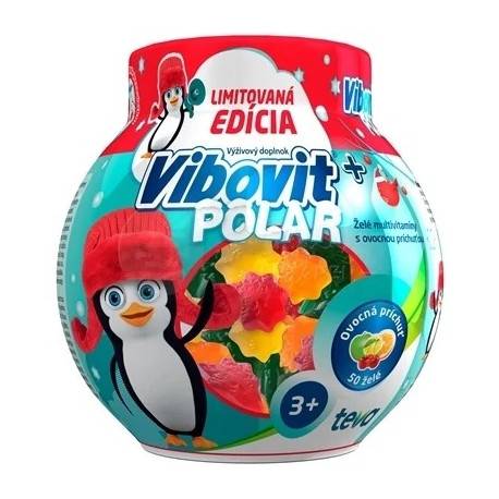 VIBOVIT+ POLAR želé s ovocnou príchuťou 50 ks