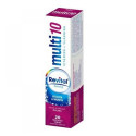 Revital multi 10 vitamínov + vláknina s príchuťou malina šumivé tablety 20 ks