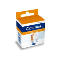 Cosmos Cievková pevná náplasť fixačná z textilnej tkaniny 2,5 cm x 5 m 1 ks 