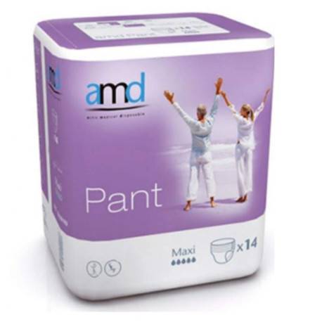 amd Pant Maxi Large plienkové nohavičky navliekacie obvod bokov 90 - 150 cm 14 ks 