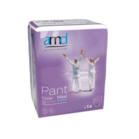 amd Pant Maxi X-Large plienkové nohavičky navliekacie obvod bokov 120 - 170 cm 14 ks