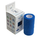 Kine-MAX Cohesive Elastic Bandage elastické samofixačné ovínadlo 10cm x 4,5m modré 1 k