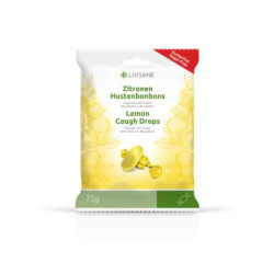 LIVSANE Pastilky proti kašľu s citrónovou príchuťou 75 g