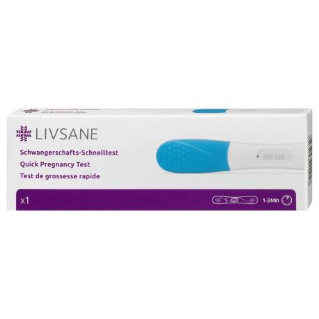 LIVSANE Rýchly tehotenský test 1 ks