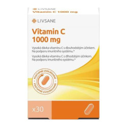 LIVSANE Vitamín C 1000 mg Depot tablety s postupným uvoľňovaním 30 ks