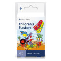 LIVSANE Náplasti Detské prúžky 19 x 72 mm 20 ks