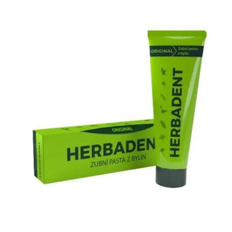 HERBADENT original Bylinná zubná pasta s fluórom 100 g