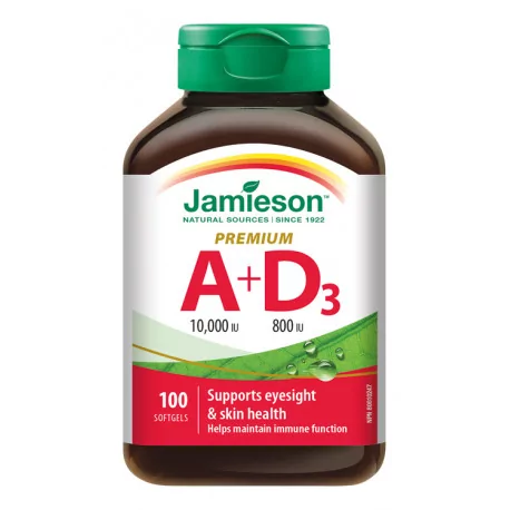 JAMIESON VITAMÍN A+D PREMIUM tablety 100 ks