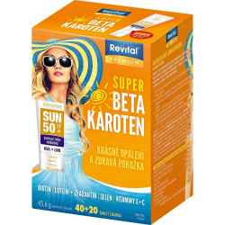 Revital PREMIUM SUPER BETA-KAROTÉN s nechtíkom a sedmokráskou tablety 60 ks