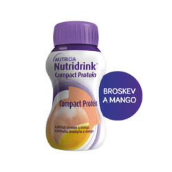 NUTRIDRINK COMPACT PROTEIN broskyňa a mango 24 x 125 ml