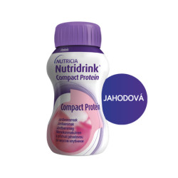 NUTRIDRINK COMPACT PROTEIN s jahodovou príchuťou 24 x 125 ml