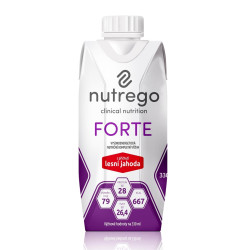 Nutrego FORTE s príchuťou lesná jahoda 12 x 330 ml