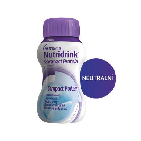 NUTRIDRINK COMPACT PROTEIN s neutrálnou príchuťou 24 x 125 ml 