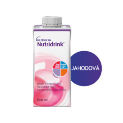 NUTRIDRINK s jahodovou príchuťou 24 x 200 ml