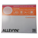 ALLEVYN Gentle Border Lite Oval Krytie na rany adhezívne penové krytie 8,6 x 7,7 cm 10 ks