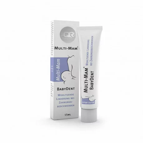 MULTI-MAM BABYDENT gél na prerezávanie zúbkov 15 ml