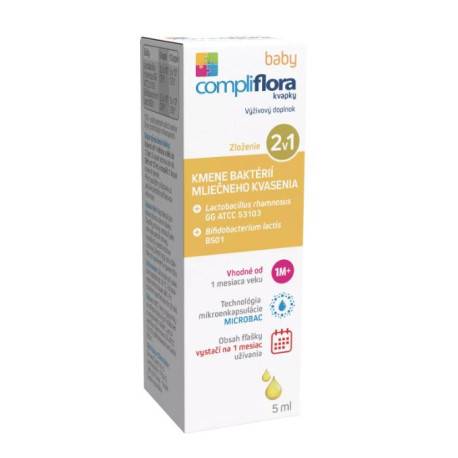 Compliflora baby kvapky pre deti 5 ml