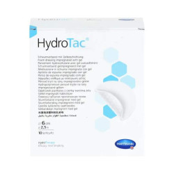 HydroTac transparent Krytie na rany hydrogélový obväz 5 x 7,5 cm 10 ks