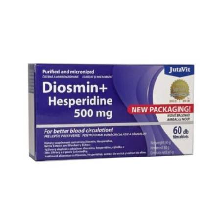 JutaVit Diosmín+Hesperidín 500 plus tablety 60 ks