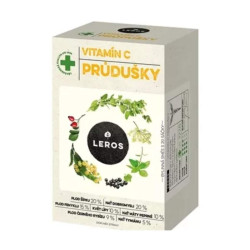 LEROS VITAMÍN C PRIEDUŠKY vrecúška 20 x 1,5 g