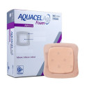 AQUACEL Ag Foam adhezívne penové krytie heel so striebrom silik. okraj 14 x 19,8 cm 5 ks