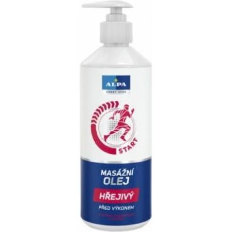 ALPA SportStar OLEJ MASÁŽNY HREJIVÝ štart - pred výkonom 500 ml