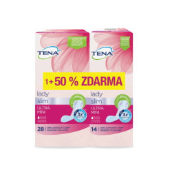 TENA Lady Slim Ultra MINI absorpčné vložky 42 ks