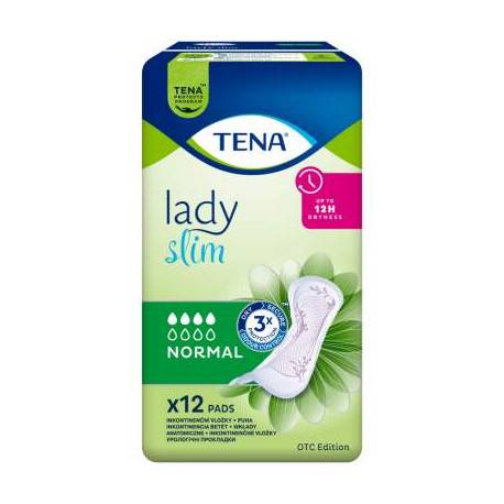 TENA Lady Slim Normal inkontinenčné vložky 12 ks