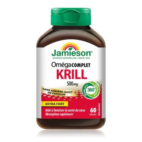 JAMIESON OMEGA COMPLETE 500 mg kapsuly 60 ks