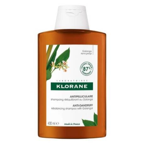 KLORANE šampón s galangalom proti lupinám 200 ml