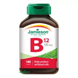 JAMIESON VITAMÍN B12 100 µg tablety 100 ks
