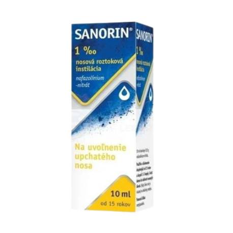 SANORIN 1 ‰ int nao (fľ.skl.hnedá) 10 ml