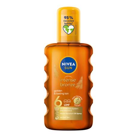NIVEA SUN Olej na opaľovanie Sprej OF6 s karoténom 200 ml