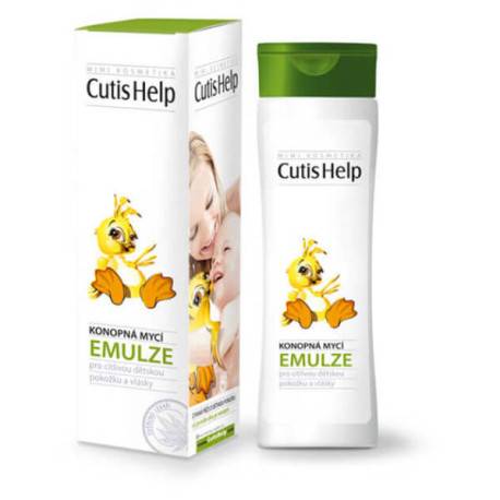 CutisHelp mimi konopná umývacia emulzia 200 ml