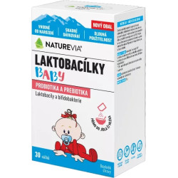 SWISS NATUREVIA LAKTOBACILKY BABY vrecúška 30 ks
