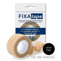 FIXAtape STRETCH samofixačné kompresné elastické ovínadlo bez latexu 2,5 cm x 450 cm 1 ks