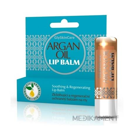 GlySkinCare Argan Oil Lip Balm balzam na pery 1x4,9 g