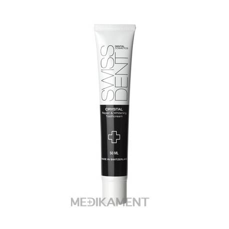 SWISSDENT CRYSTAL regeneračný zubný krém 50 ml