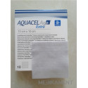AQUACEL Ag+ Extra krytie na rany so striebrom so zosilneným účinkom 10 x 10 cm 10 ks