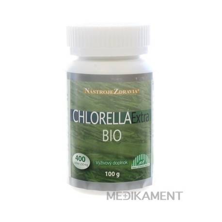NástrojeZdravia CHLORELLA EXTRA BIO tablety 400 ks