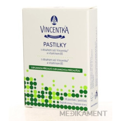 VINCENTKA PASTILKY BYLINNÉ 1x18 ks