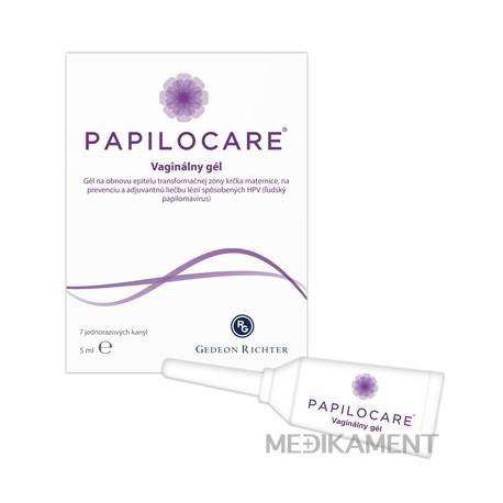 PAPILOCARE vaginálny gél 7x5 ml