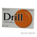DRILL RUŽOVÝ MED tvrdé pastilky pas ord 1x24 ks