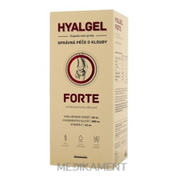 HYALGEL FORTE POMARANČ inov. tekutý prípravok s Vitamínom C 1x500 ml