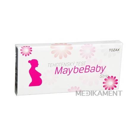 MaybeBaby strip 2v1 tehotenský test (pásik) 1x2 ks