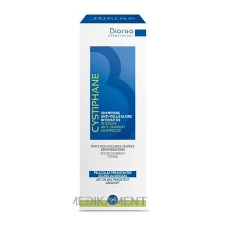Cystiphane BIORGA DS Intenzívny šampón proti lupinám 200 ml