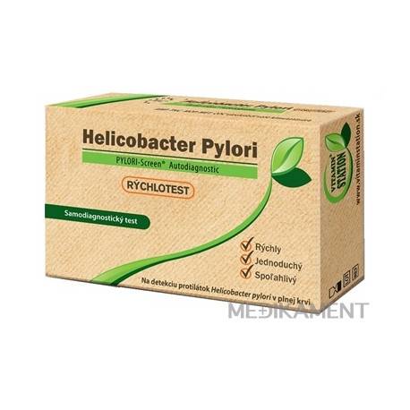 VITAMIN STATION Rýchlotest Helicobacter Pylori samodiagnostický test z krvi 1 ks