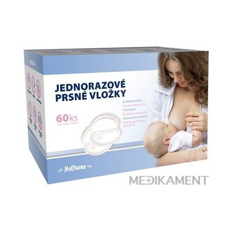 MedPharma JEDNORAZOVÉ PRSNÉ VLOŽKY 60 ks