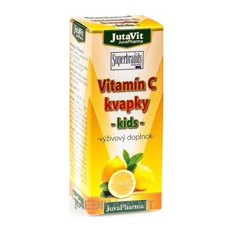 JutaVit Vitamín C kvapky - kids 30 ml