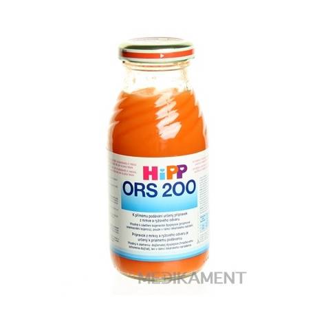 HIiP ORS 200 Mrkvovo ryžový odvar dietetická potraviny (od ukonč. 4.mesiaca) 1x200 ml